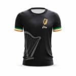 Irish Proclamation T-Shirt Black 1916 Heritage Design - Proclamation Wear Ireland
