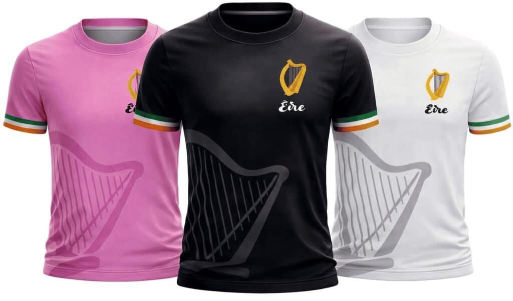 Irish Proclamation T-Shirt Black | Authentic 1916 Heritage Design