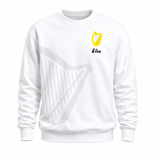 Shop Irish Proclamation 1916 Crewneck Sweatshirt White. 100% polyester, lightweight, durable and perfect for everyday wear.