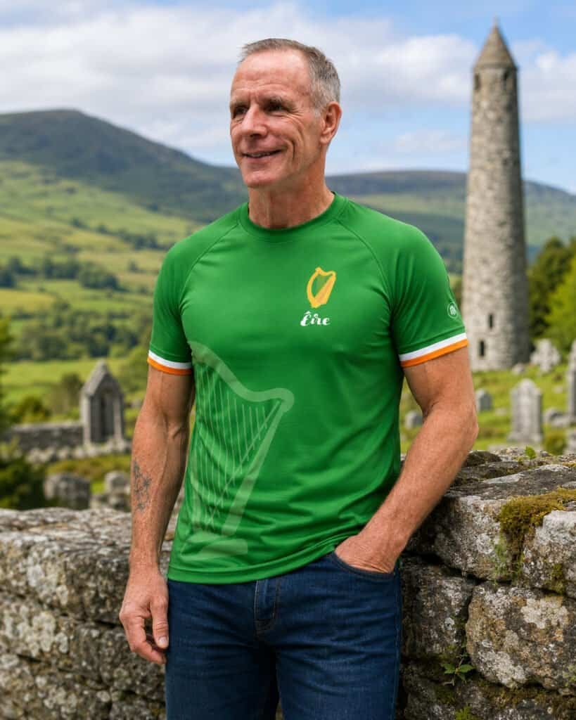 Irish Proclamation T-Shirt Green | Authentic 1916 Heritage Design